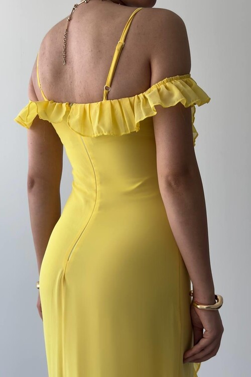 Enos İp Askılı Elbise