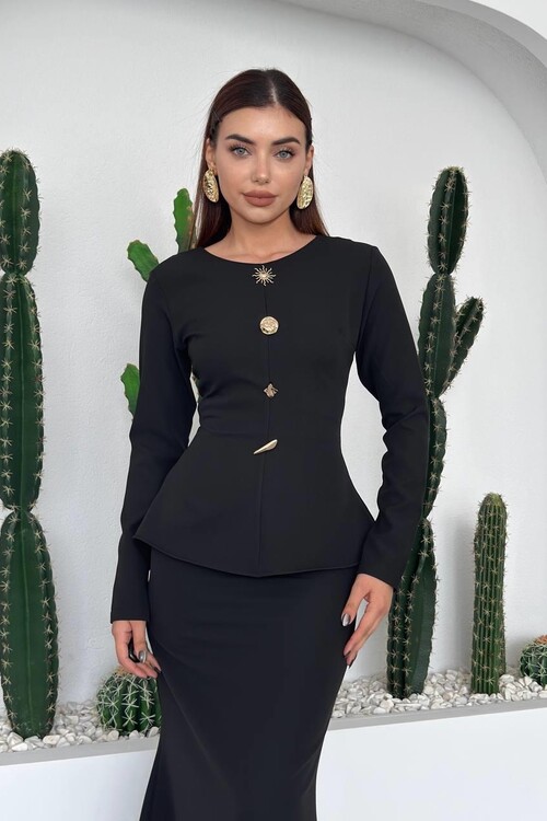 Hafa Düğme Detaylı Takım