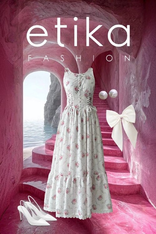 Hens Lace Detailed Dress