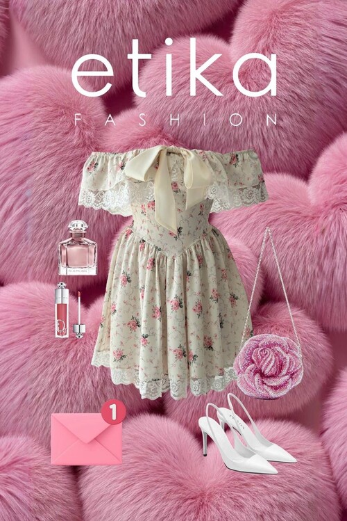 Huma Fiyonk Detaylı Elbise