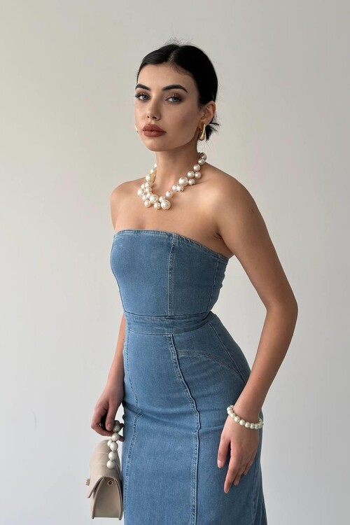 Izer Strapless Dress