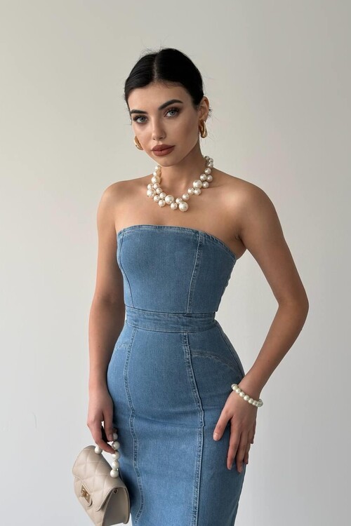 Izer Strapless Dress