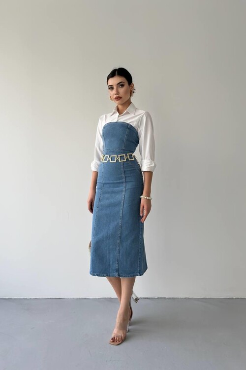 Izer Strapless Dress