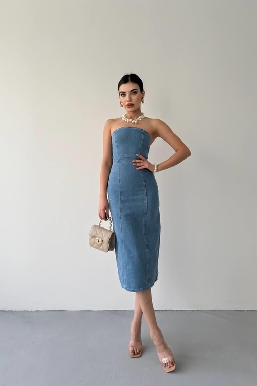 Izer Strapless Dress