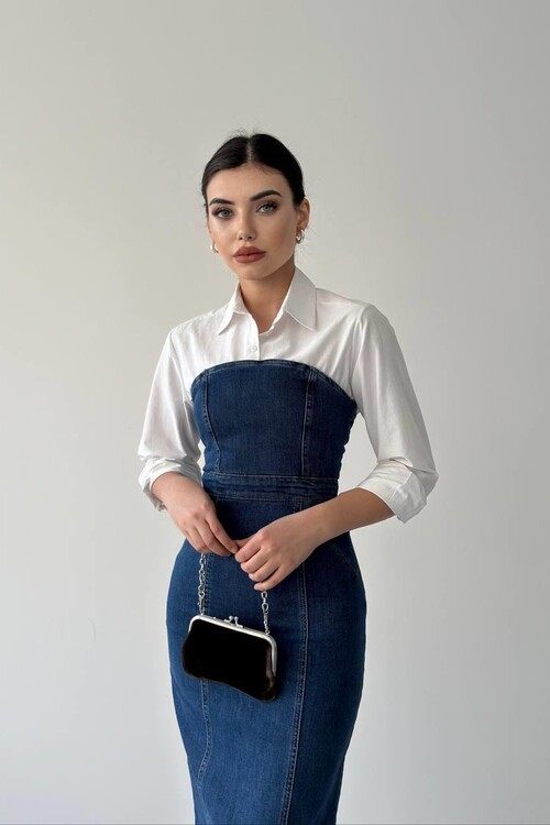 Izer Straplez Elbise