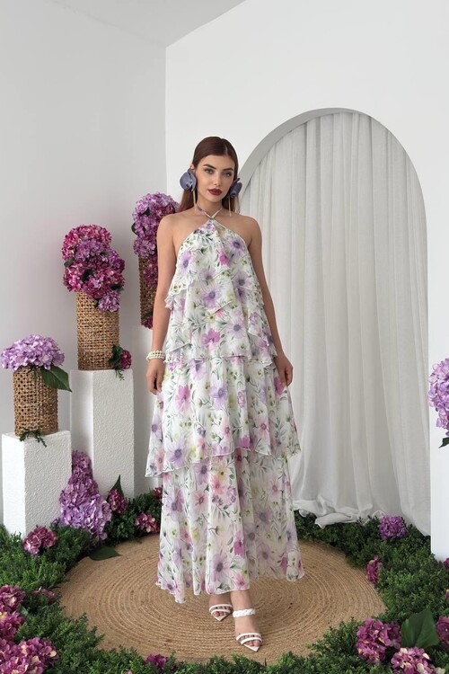 Jeon Neck Strap Dress