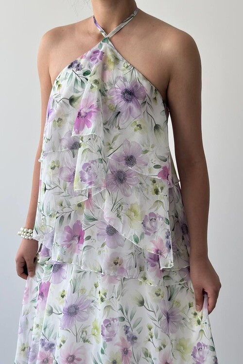 Jeon Neck Strap Dress