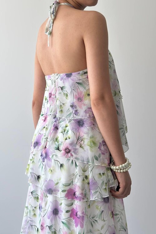 Jeon Neck Strap Dress