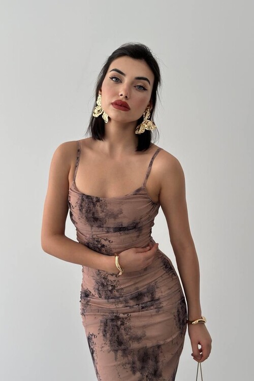 KUMS ROPE STRAPPED DRESS