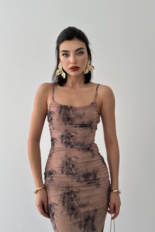 KUMS ROPE STRAPPED DRESS