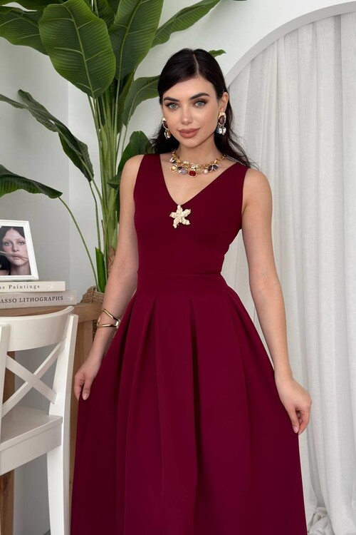 Late Yıldız Detaylı Elbise