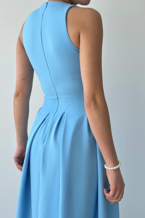 Late Star Detailed Dress