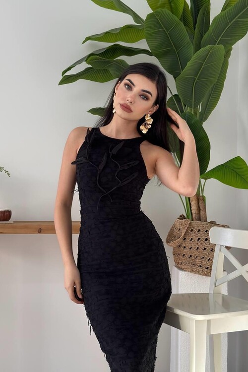 Lers Flower Detailed Dress