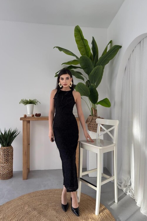 Lers Flower Detailed Dress