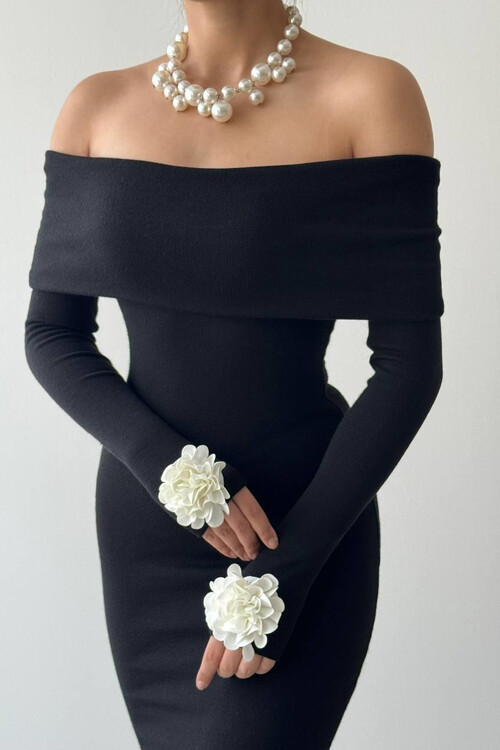 Livora Rose Detail Dress