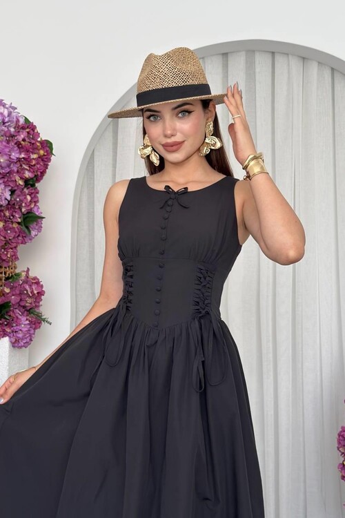 Lulo Lace Detailed Dress