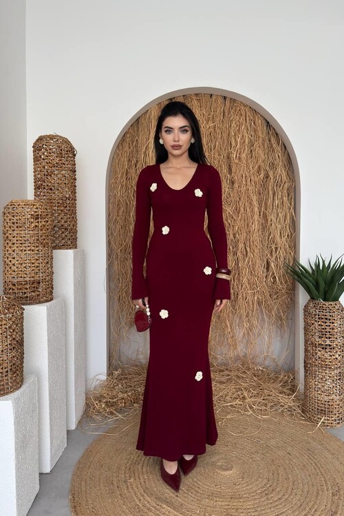 Major Flower Detailed Dress