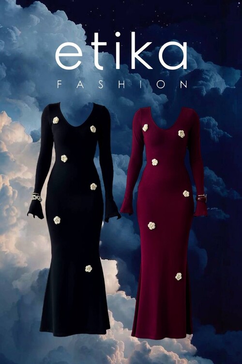 Major Flower Detailed Dress