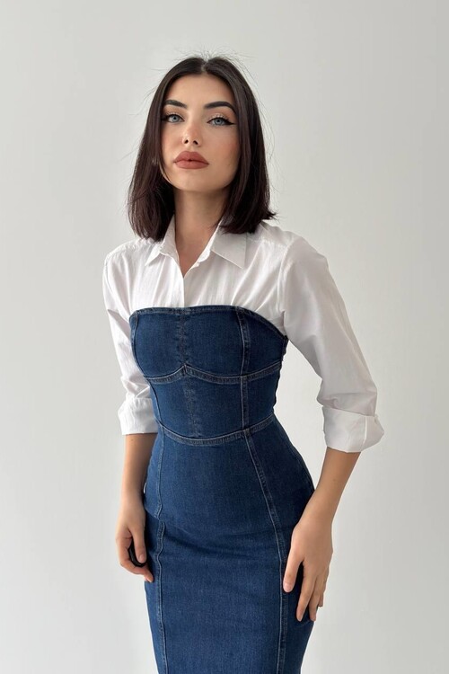 Masi Straplez Elbise