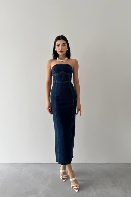 Masi Straplez Elbise