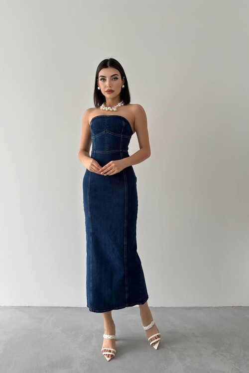 Masi Straplez Elbise