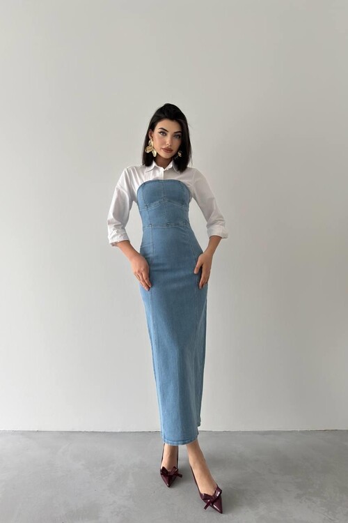 Masi Straplez Elbise