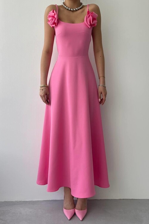 Matilda Rose Rope Strap Dress