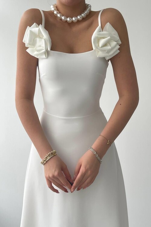 Matilda Rose Rope Strap Dress