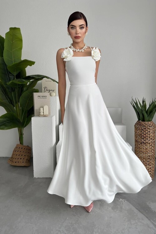 Matilda Rose Rope Strap Dress