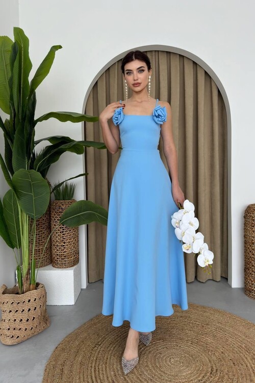 Matilda Rose Rope Strap Dress