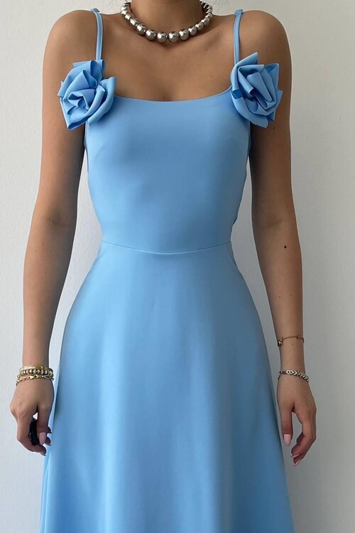 Matilda Rose Rope Strap Dress