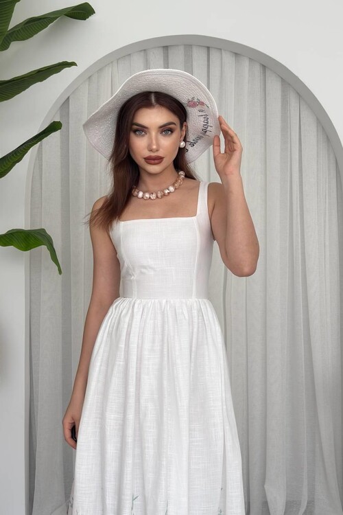 Mazi Flower Patterned Dress