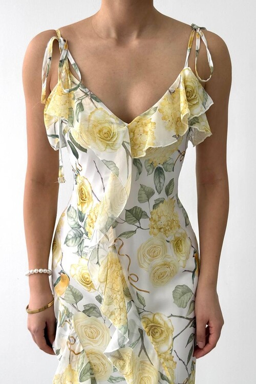 Met Rope Strap Dress