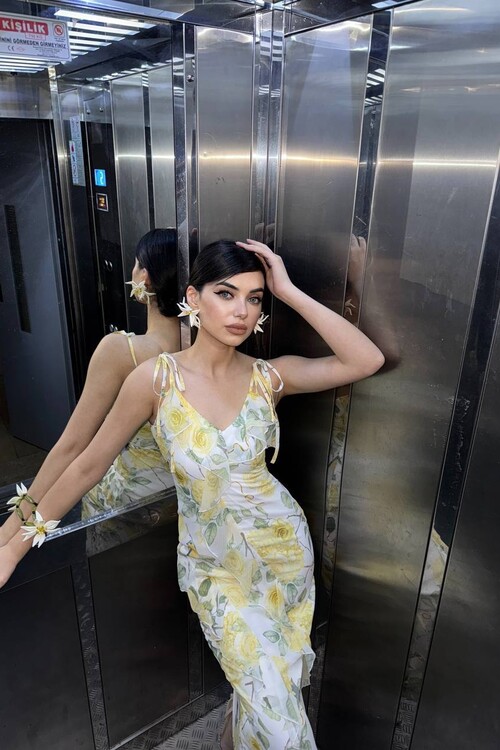 Met Rope Strap Dress