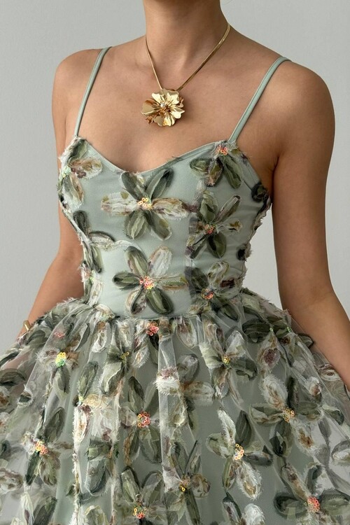 Moca Rope Strap Dress