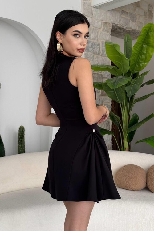 More Pearl Detailed Dress