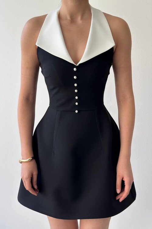 Nagi Pearl Detailed Dress