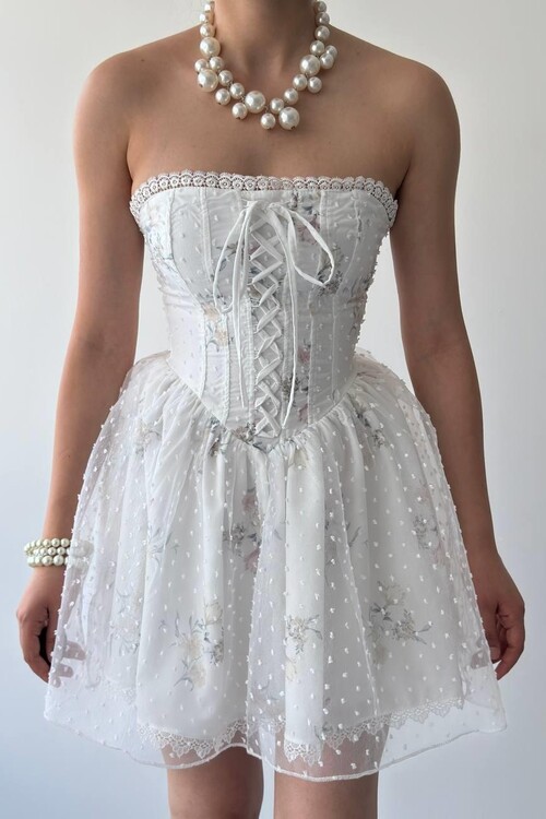 NEO STRAPLEZ ELBİSE