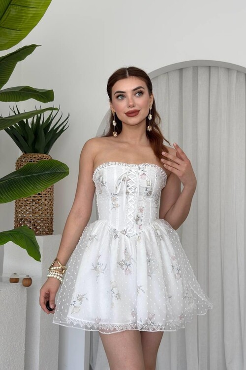 NEO STRAPLEZ ELBİSE