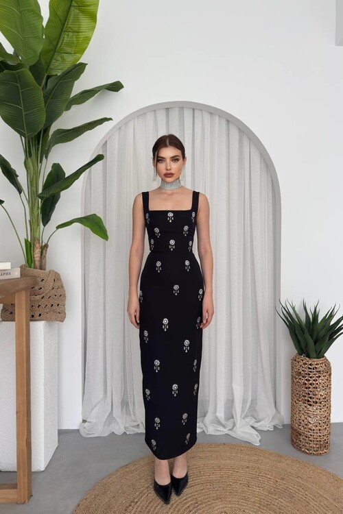 Ners Stone Detailed Dress