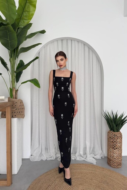 Ners Stone Detailed Dress