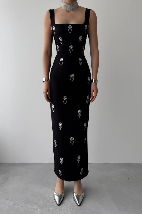 Ners Stone Detailed Dress