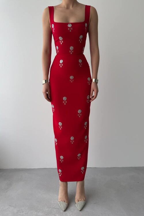 Ners Stone Detailed Dress