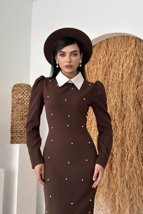 Noi İnci Detaylı Elbise