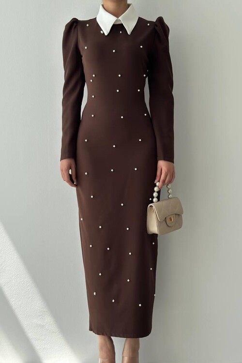 Noi İnci Detaylı Elbise