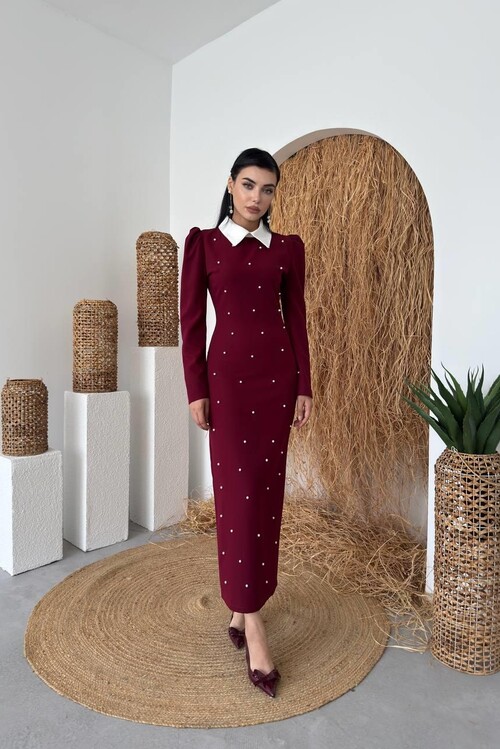 Noi İnci Detaylı Elbise