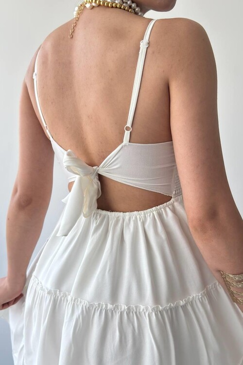 Nose İp Askılı Elbise