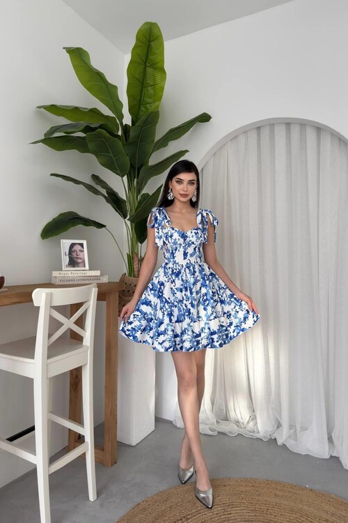 Orew Shoulder Tie Dress