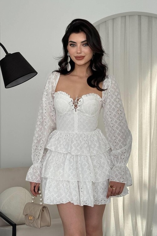 Oxfo Breast Tie Dress