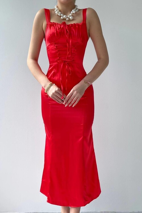 PAG ROPE STRAPPED DRESS